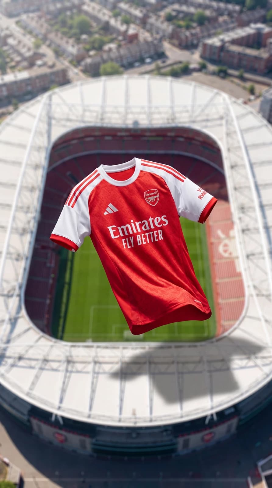 Arsenal Home Jersey — after