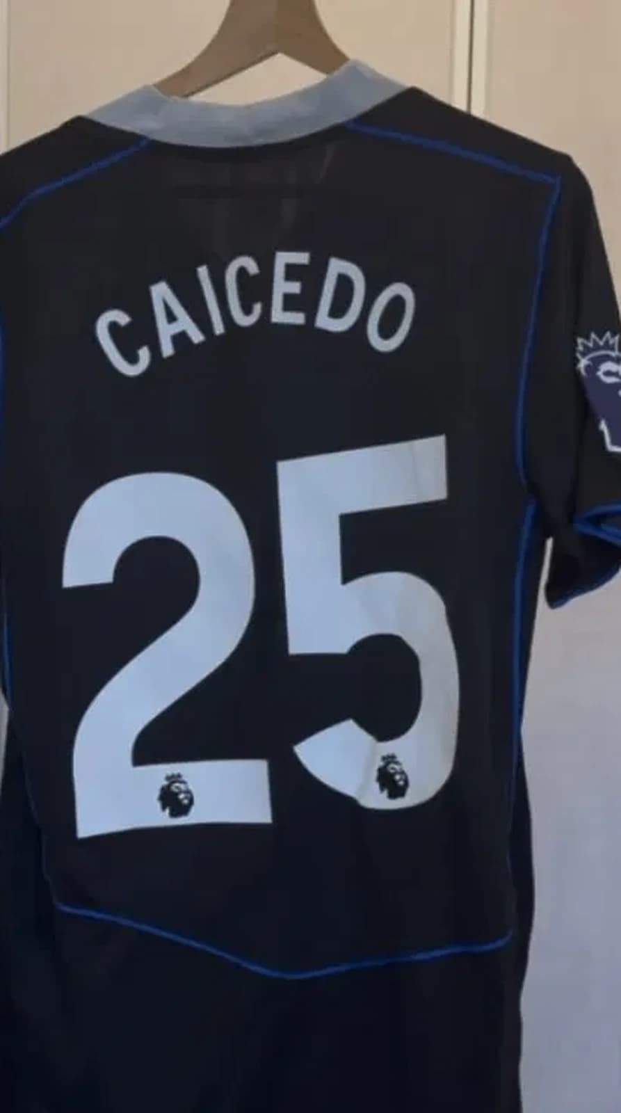 Caicedo Jersey — before