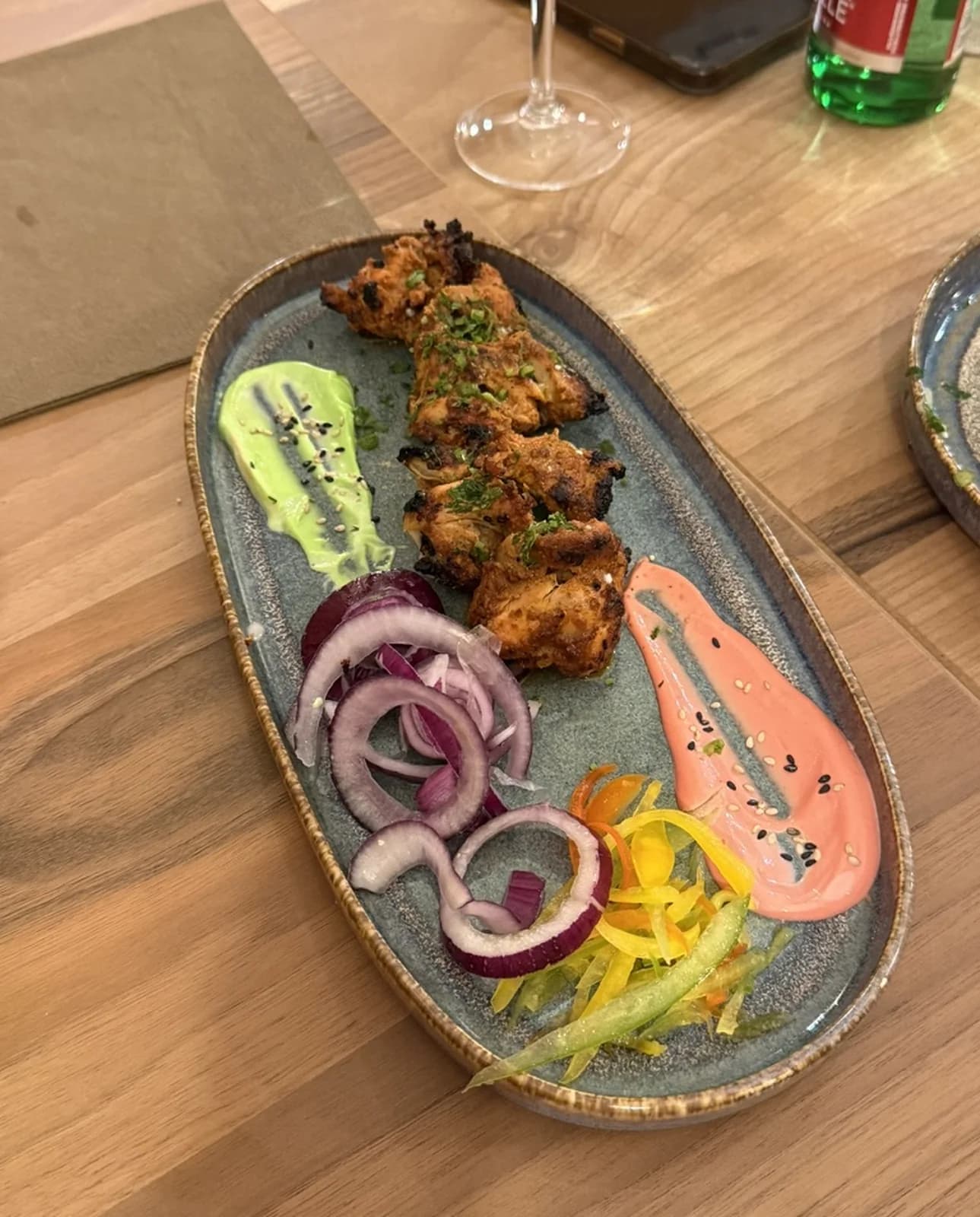 Chicken Tikka — before