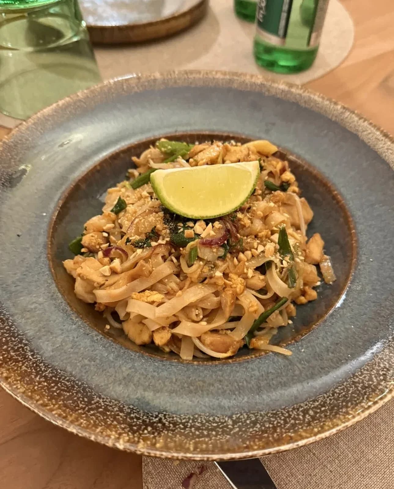 Pad Thai — before