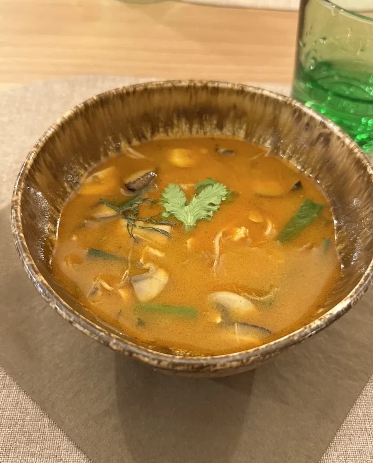 Tom Yum — before