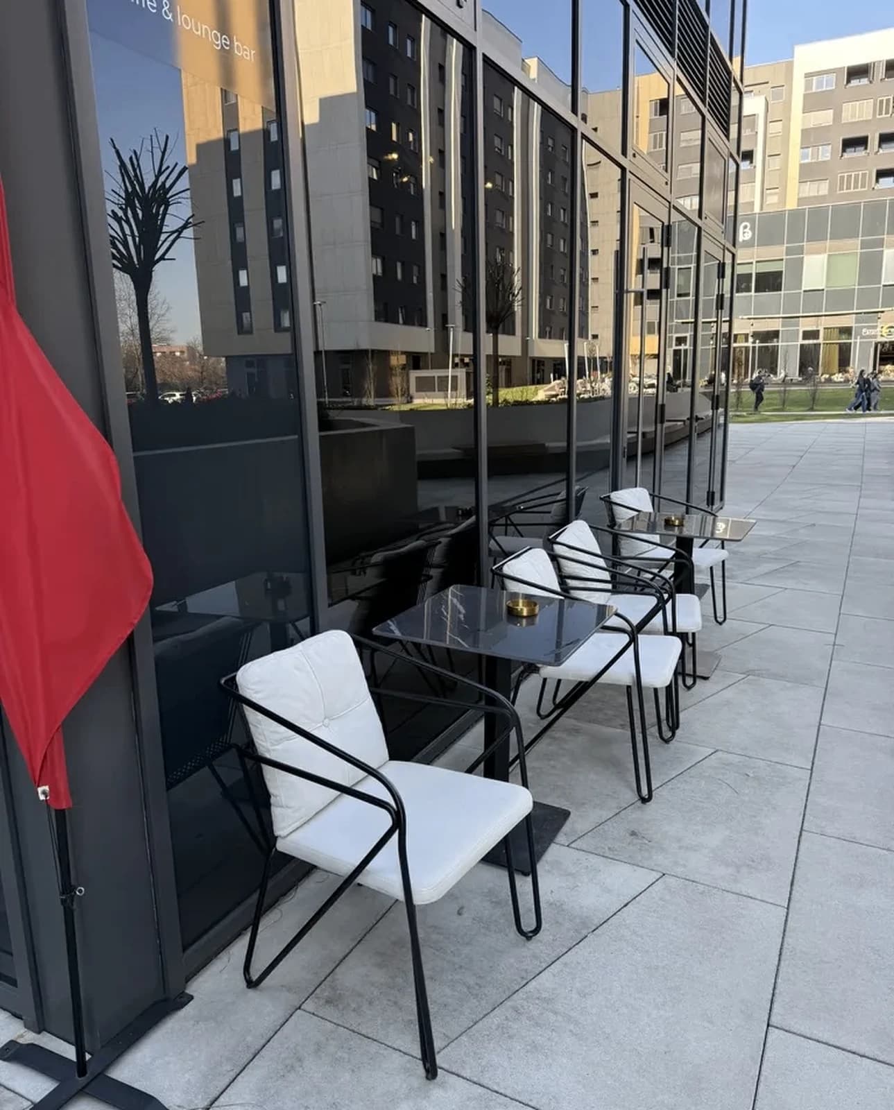 Outdoor Terrace — before