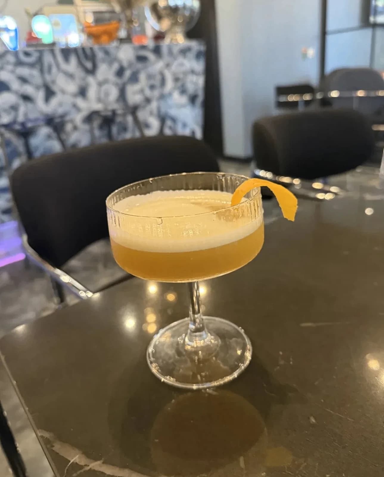 Whiskey Sour — before