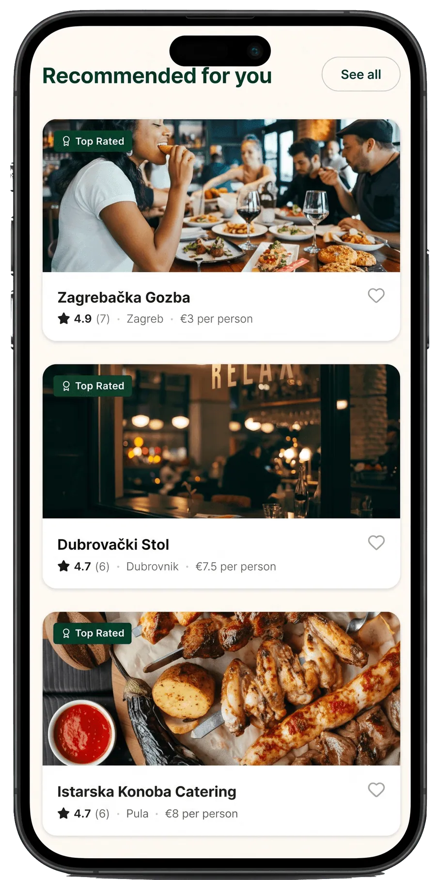 Cravio — mobile